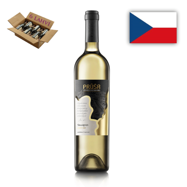 Sauvignon, pozdní sběr 2023, Vinařství na Soutoku (karton 6 lahví vína)